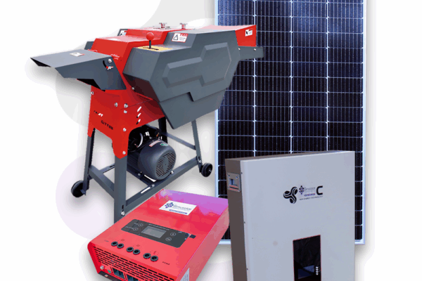 VUNA SOLAR CHAFF CUTTER MACHINE